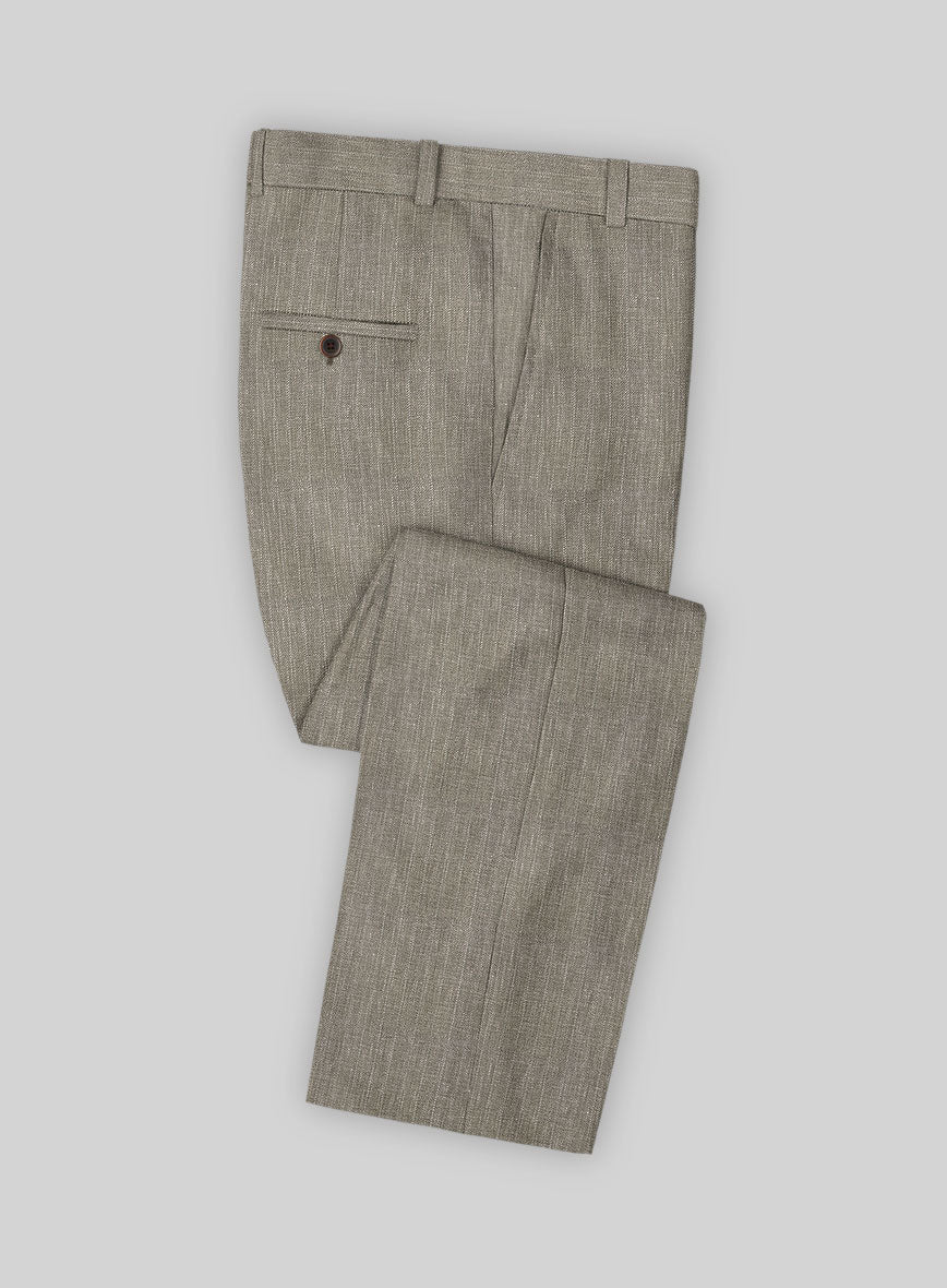 Loro Piana Geicio Linen Wool Silk Pants