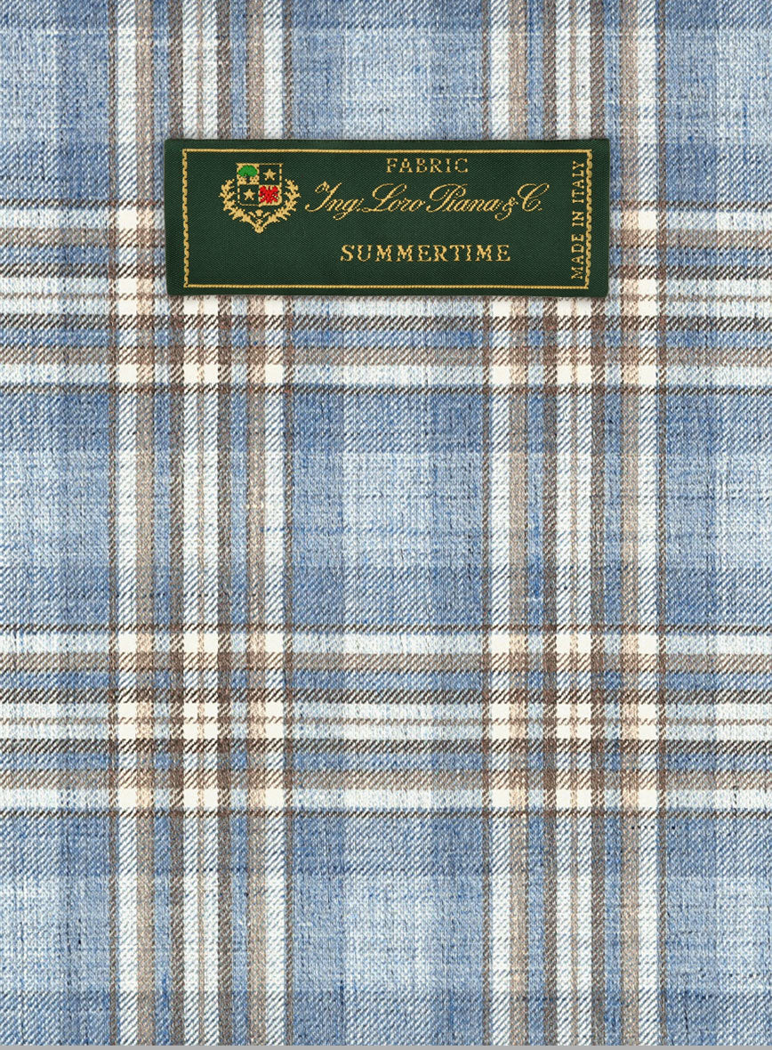 Loro Piana Reina Wool Silk Linen Pants - Image 3