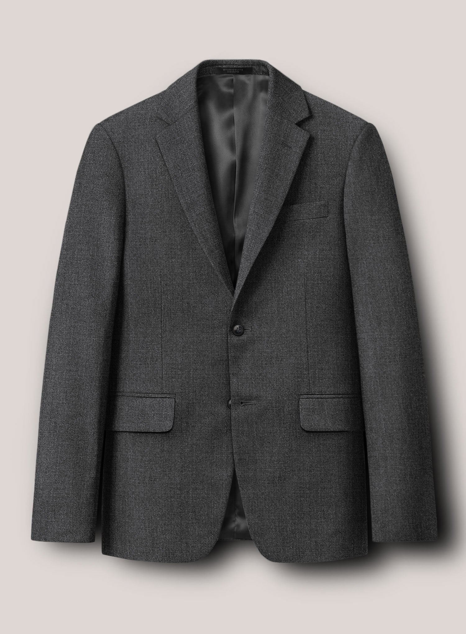Loro Piana Suitmate Sharkskin Charcoal Jacket