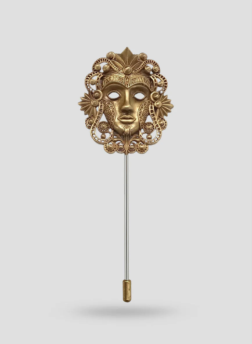 Majestic Masque Lapel Pin