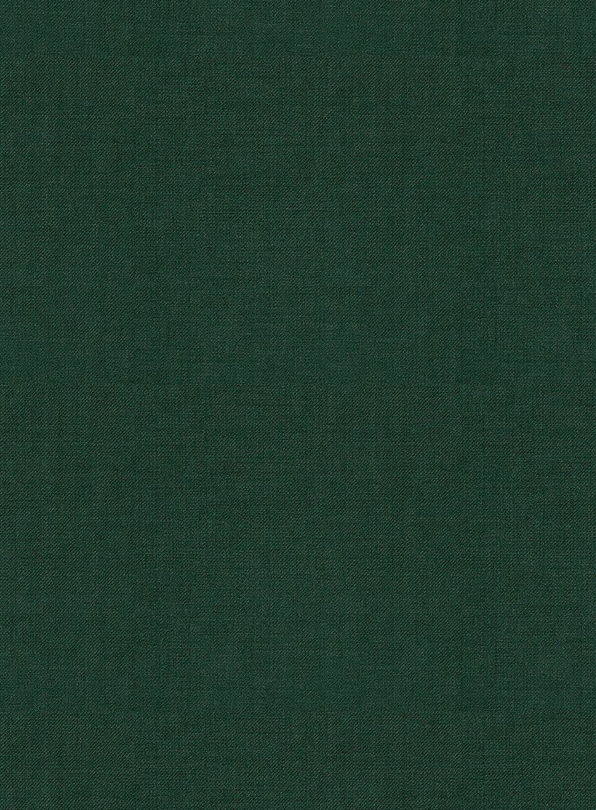 Marco Stretch Emerald Green Wool Suit - Image 9