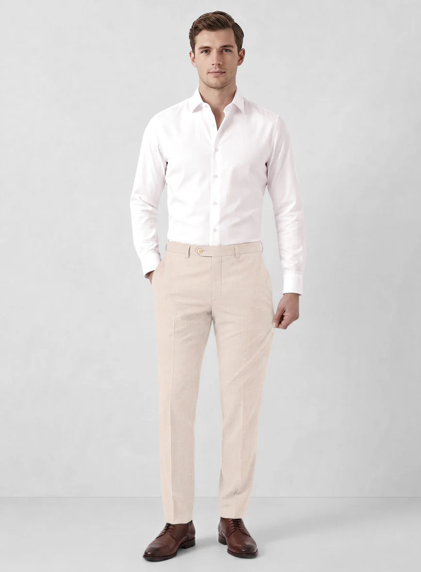 Marco Stretch Rose Gold Pants - Image 4