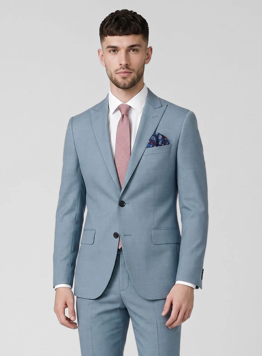 Modern High Peak Lapel Suit - Image 3