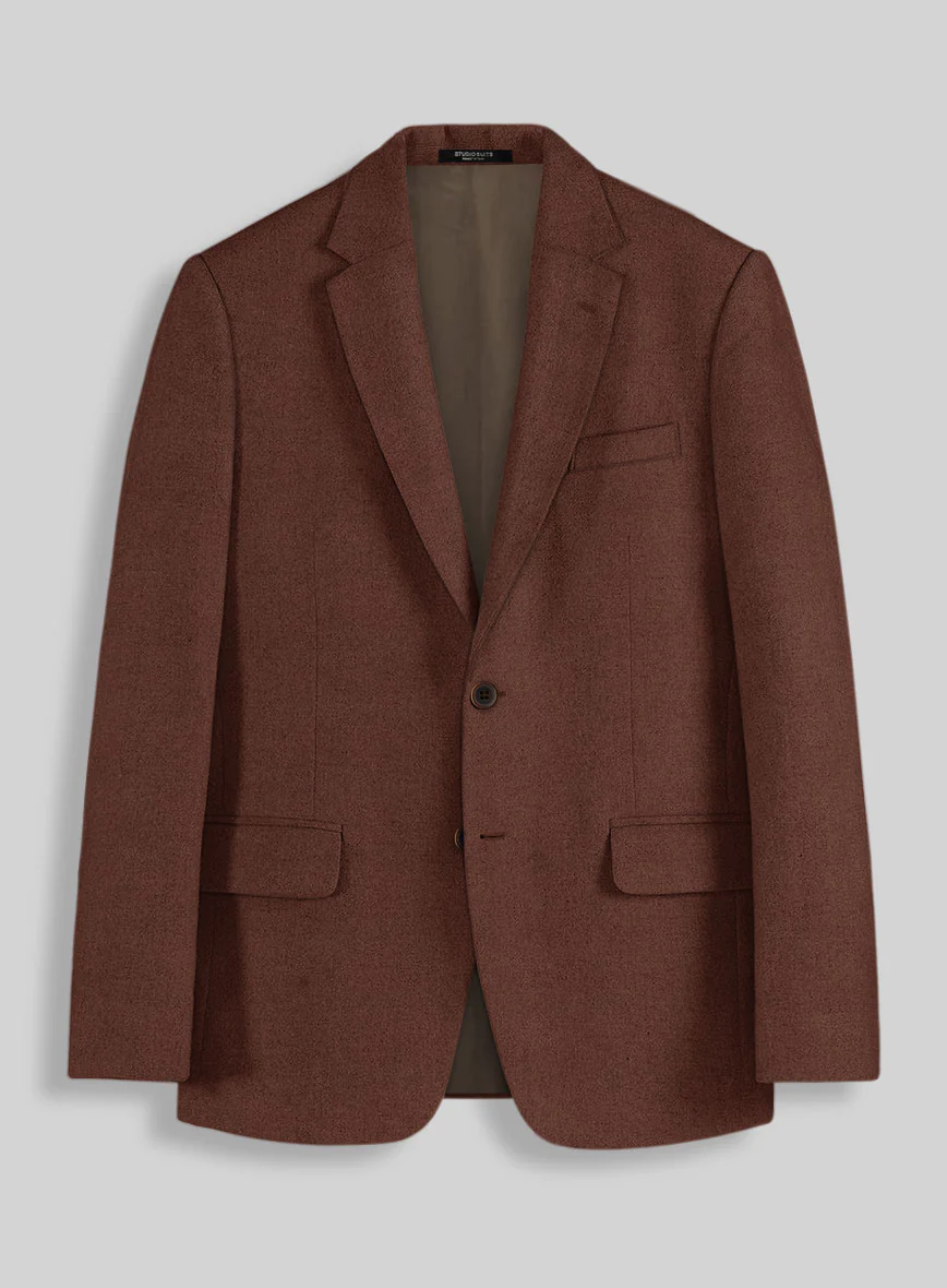Naples Chestnut Tweed Suit - Image 3