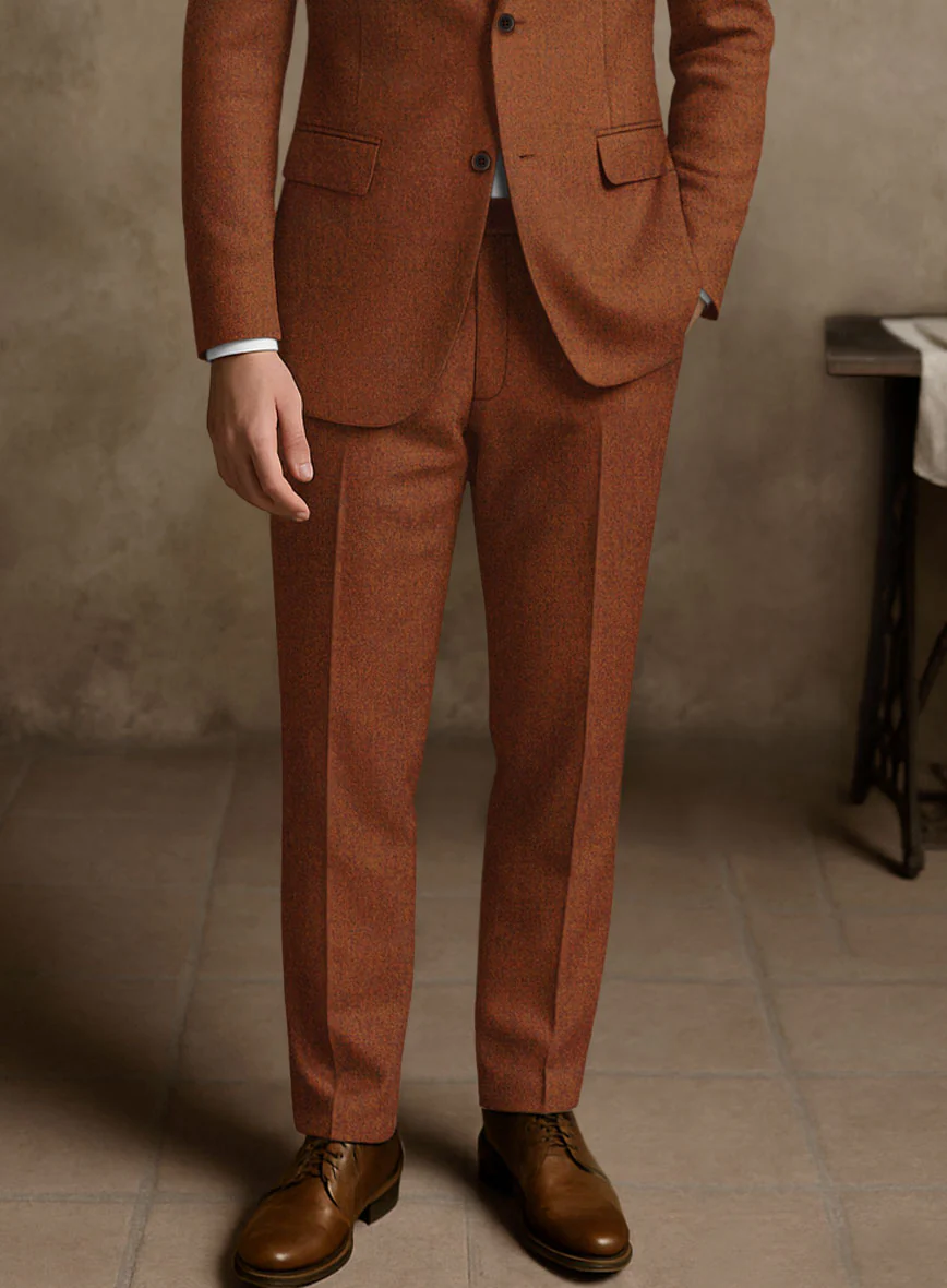Naples Cosmic Tan Tweed Pants - Image 2