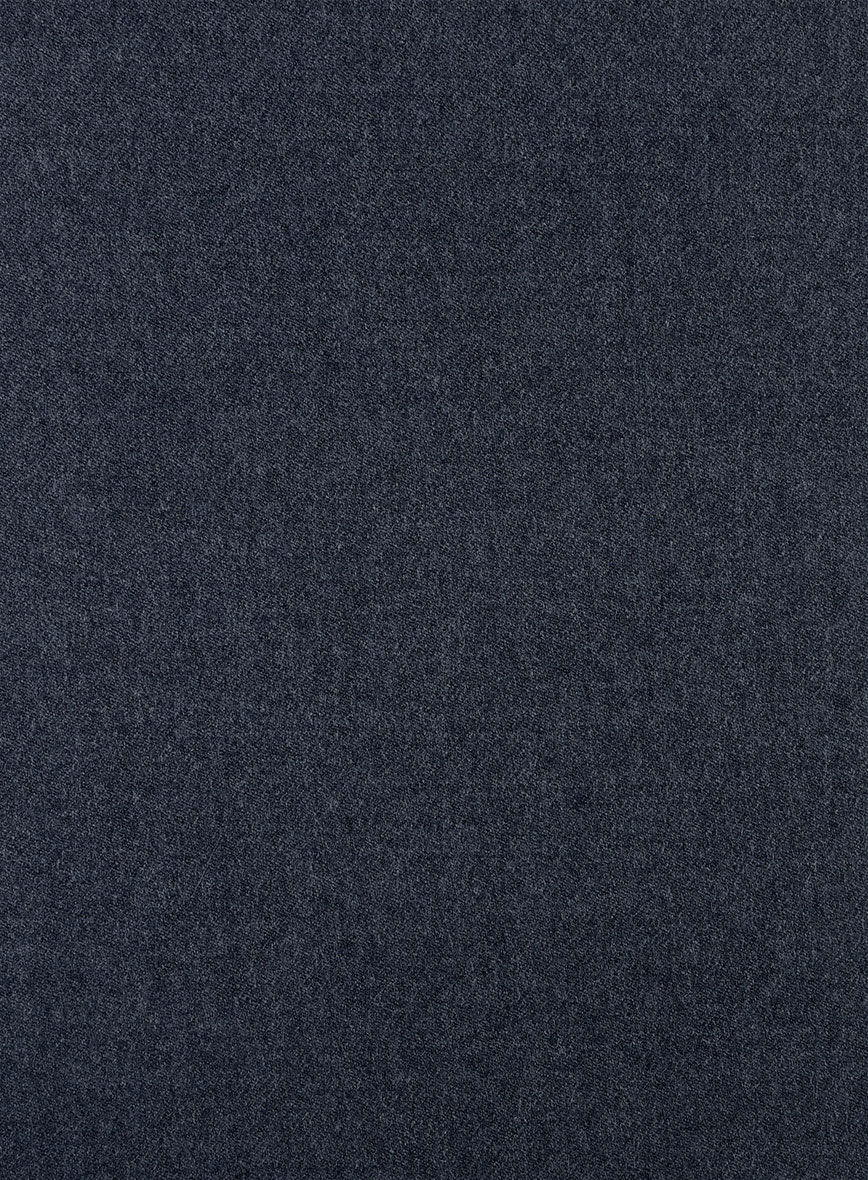 Naples Dark Indigo Tweed Pea Coat - Image 3