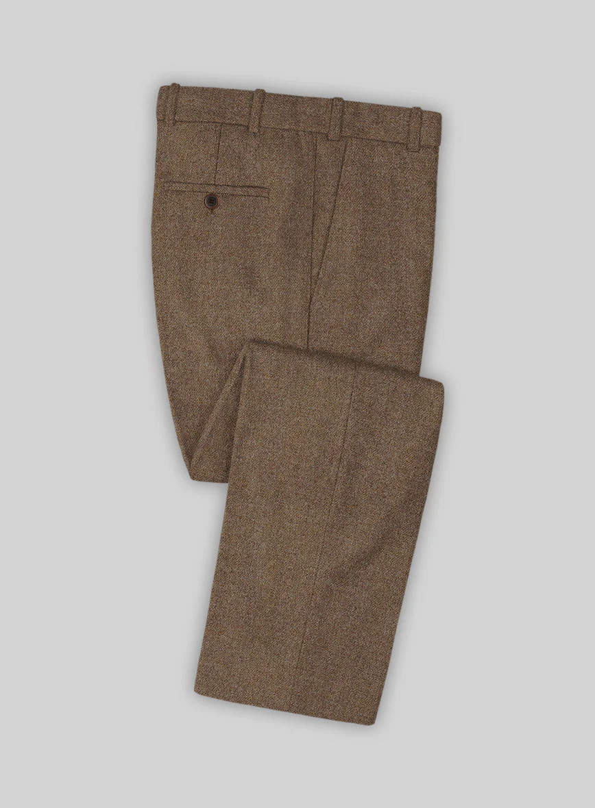 Naples Oak Wood Tweed Suit - Image 9