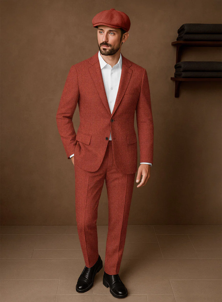 Naples Rustic Dapper Tweed Suit