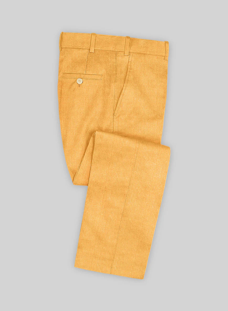 Naples Yellow Corduroy Pants