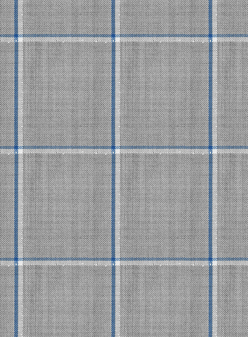 Napolean Aria Light Gray Wool Jacket - 42R - Image 4
