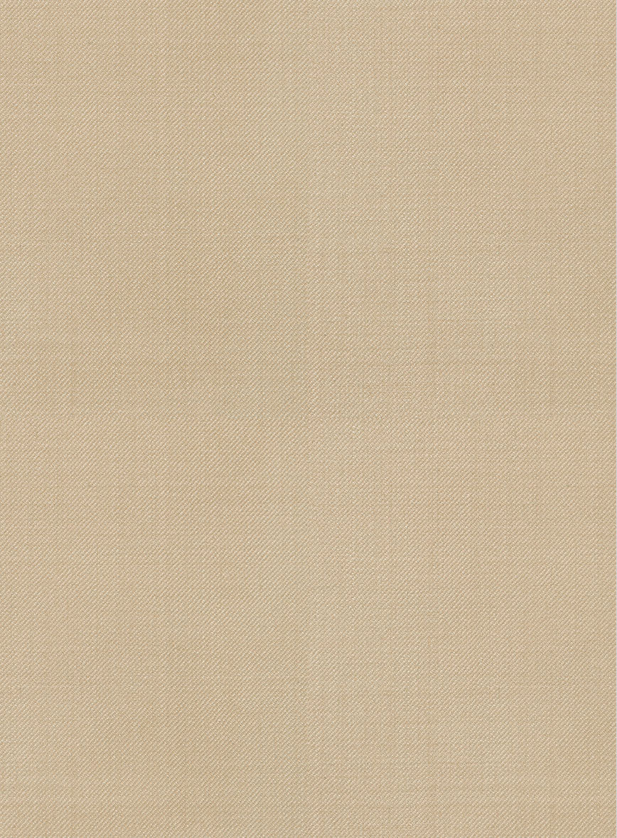 Napolean Biscuit Khaki Wool Pants - Image 3