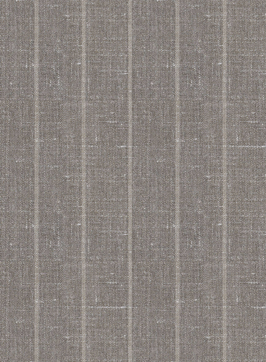 Napolean Como Bar Brown Wool Suit - Image 7