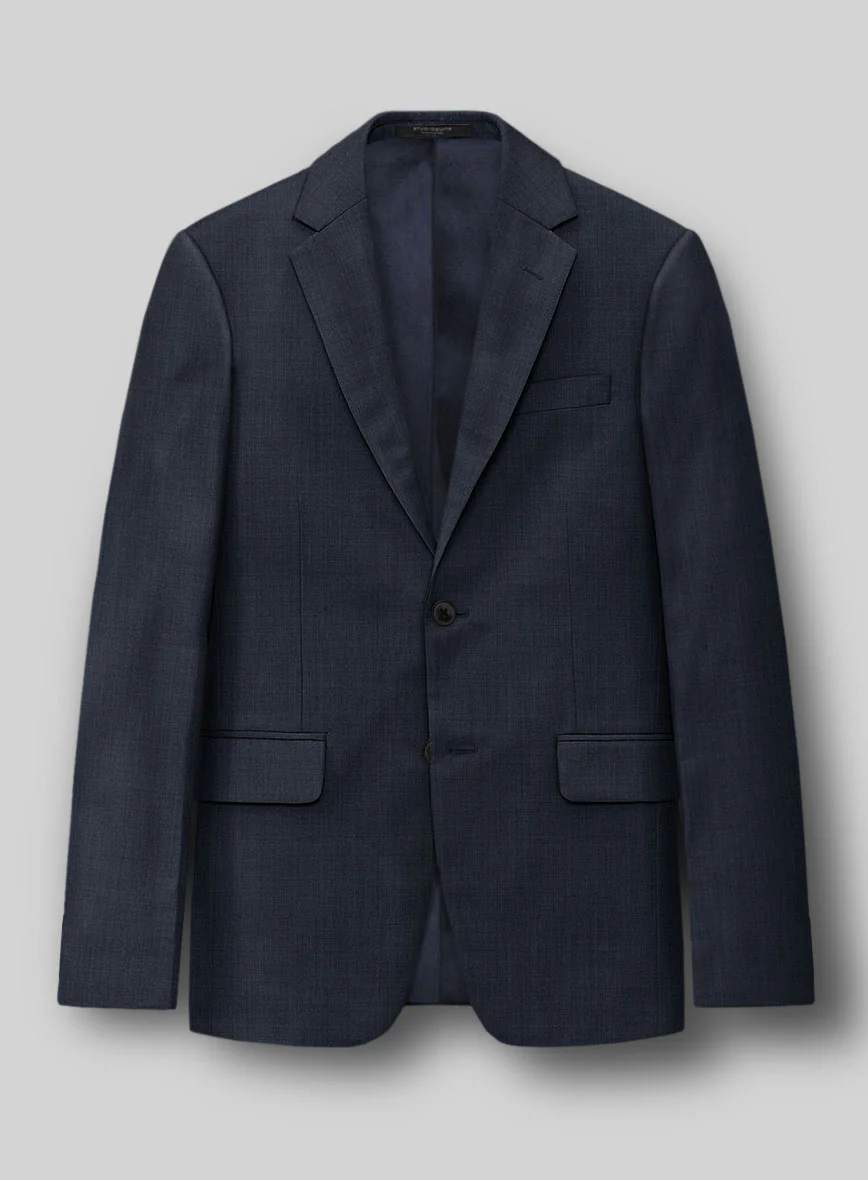 Napolean Highball Blue Wool Suit - Image 3