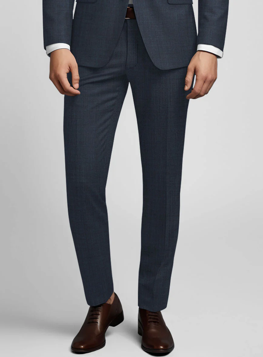 Napolean Highball Blue Wool Suit - Image 5