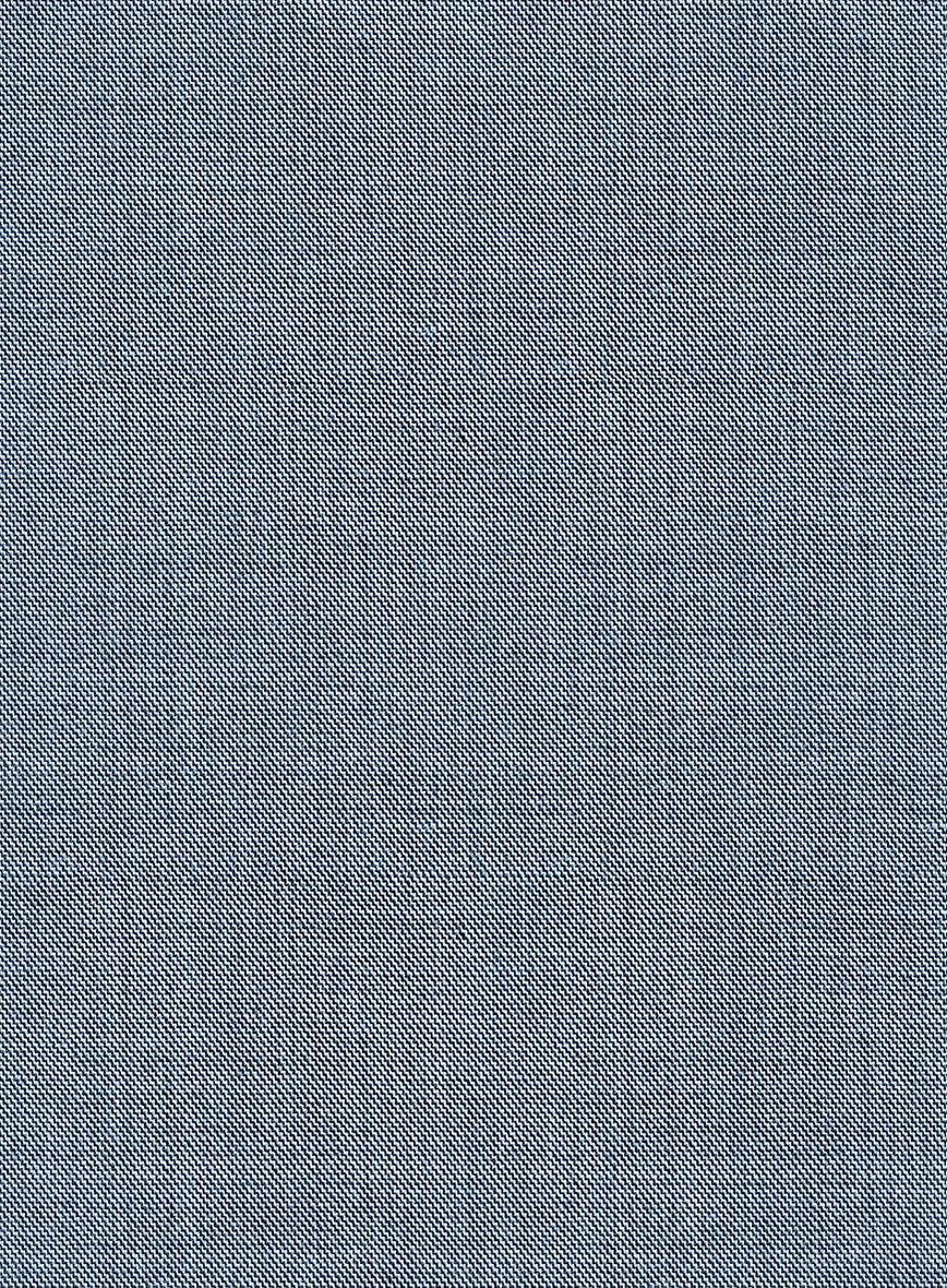 Napolean Powder Blue Sharkskin Wool Pants - Image 2