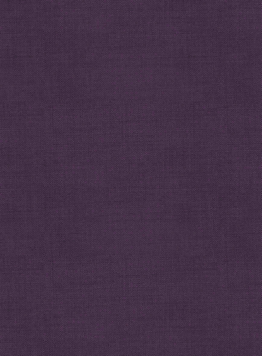 Napolean Purple Wool Tuxedo Suit - Image 6