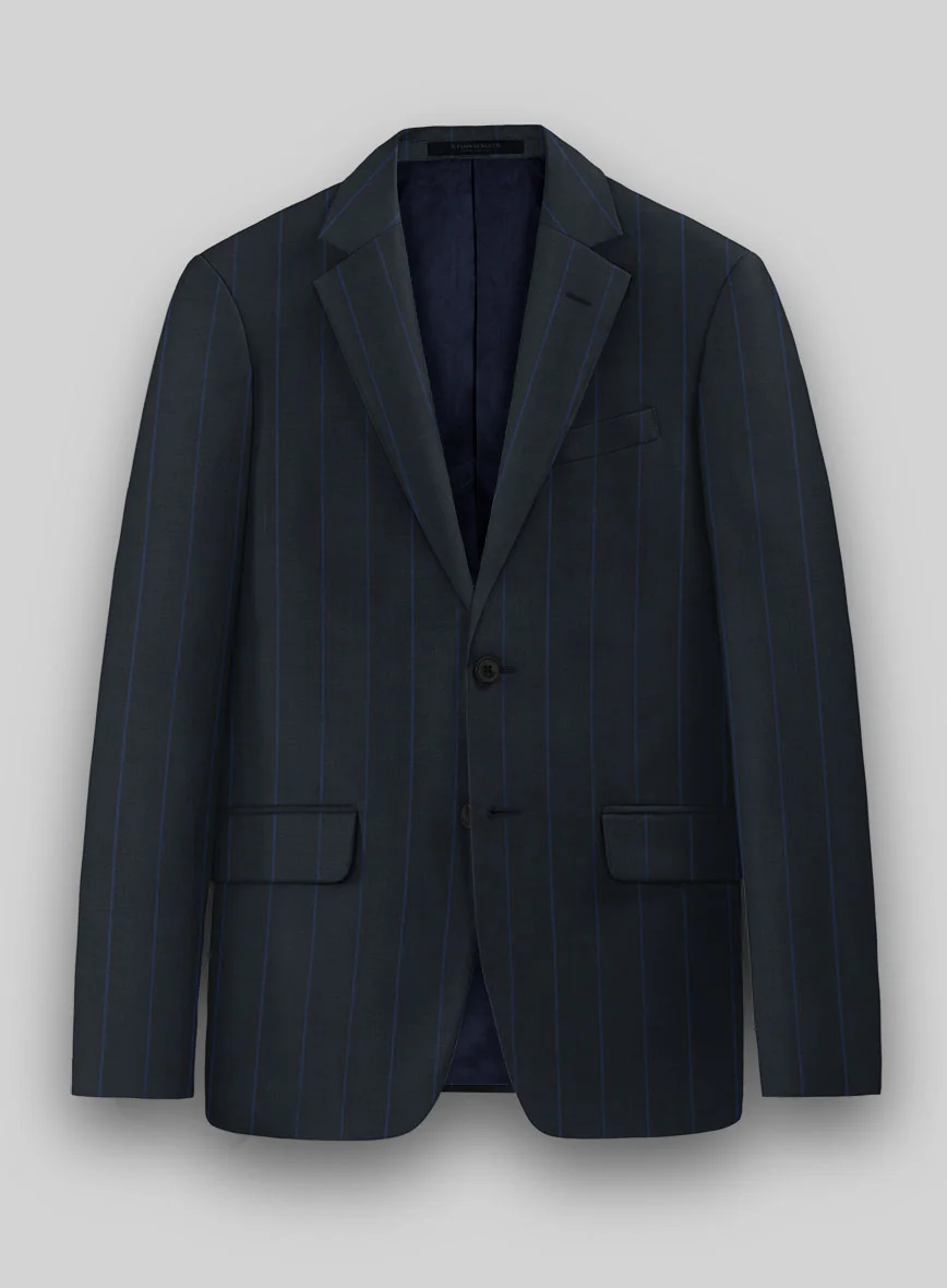 Napolean Rodrio Blue Wool Suit - Image 3