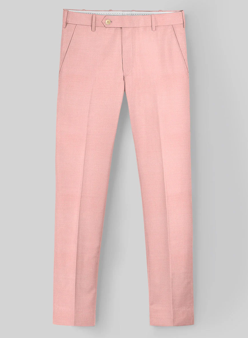 Napolean Runway Pink Wool Double Breasted Suit - Image 5
