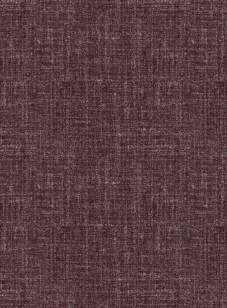 Noble Purple Wool Silk Linen Suit - Image 6
