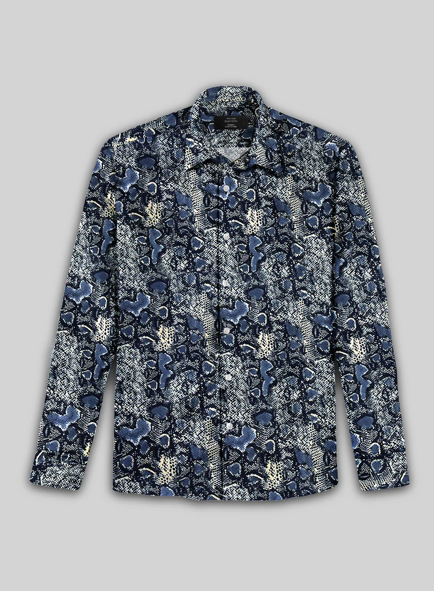 Nocturne Scales Silk Shirt - Image 3
