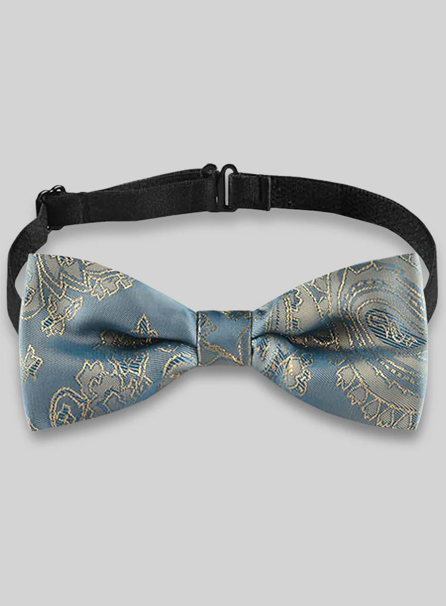 Paisley Bow - Pine Blue - Image 3