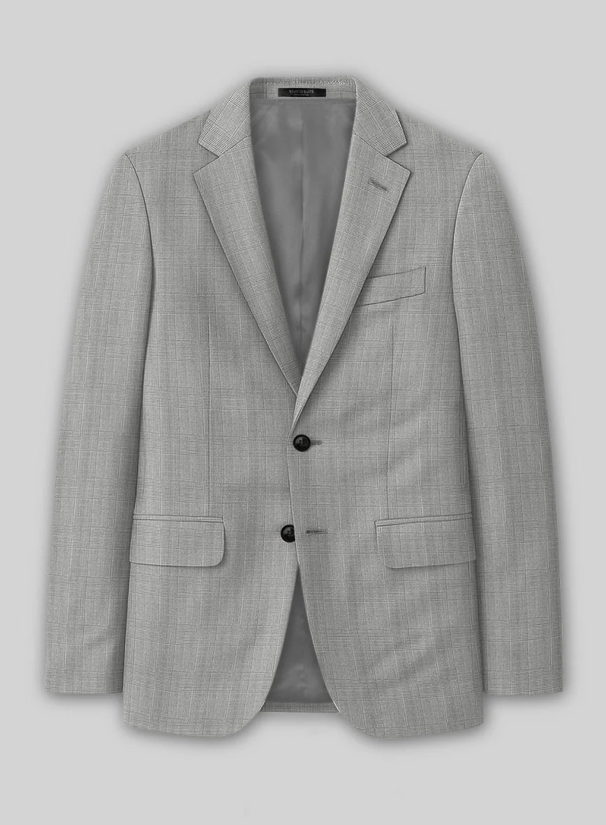 Reda Cashmere BW Prince Of Wales Wool Jacket