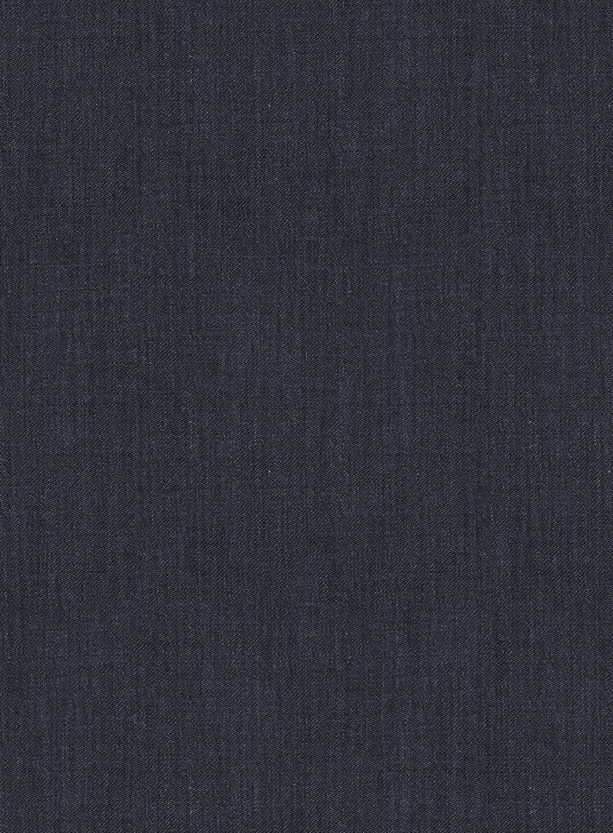 Reda Indigo Blue Wool Pants - Image 3