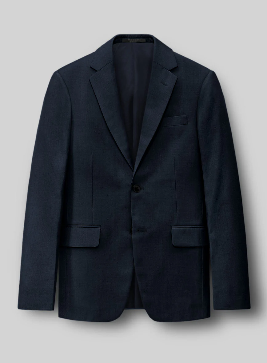 Reda Seal Blue Pure Wool Suit - Image 3