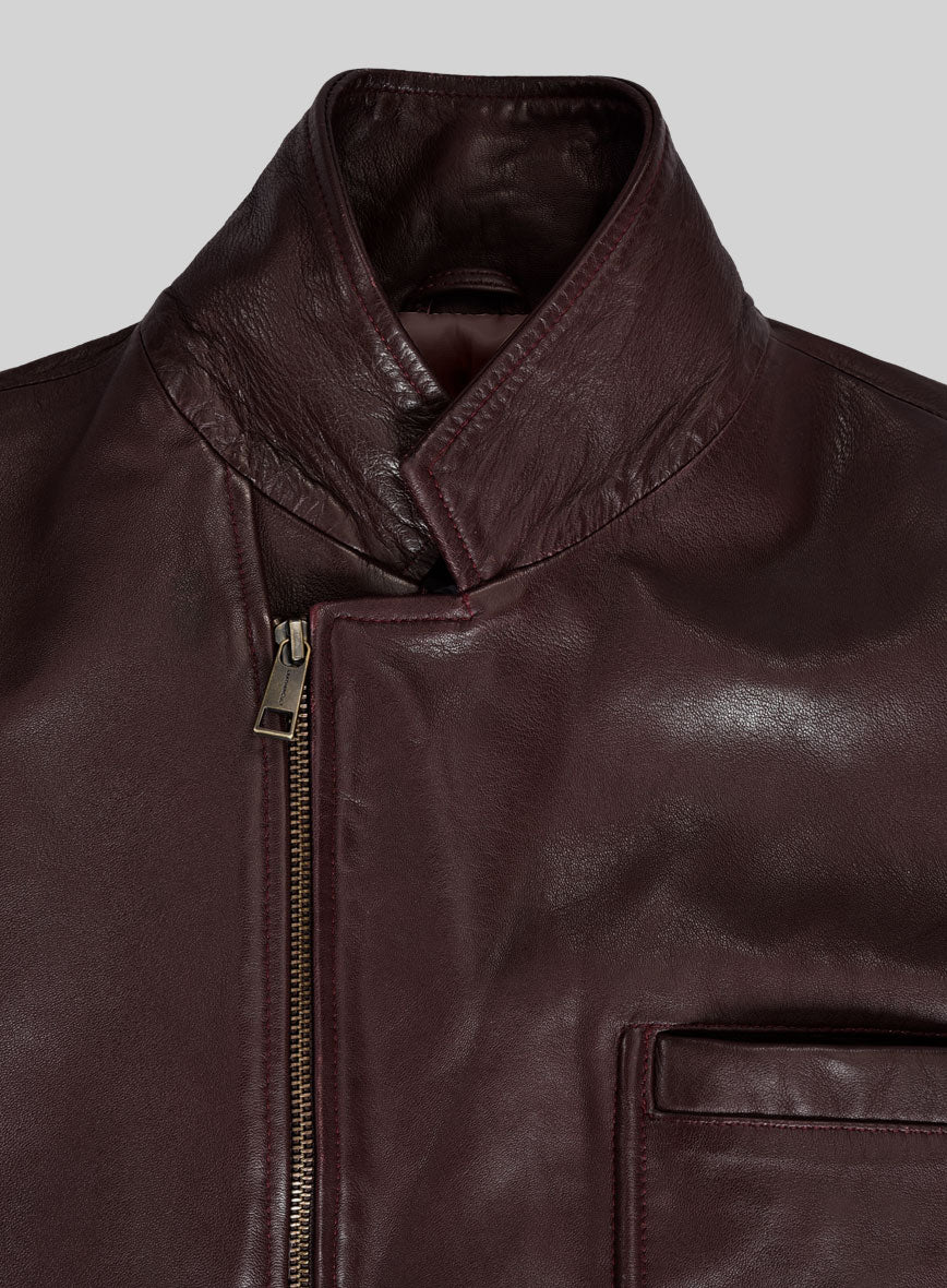 Robert Leather Blazer - Image 3