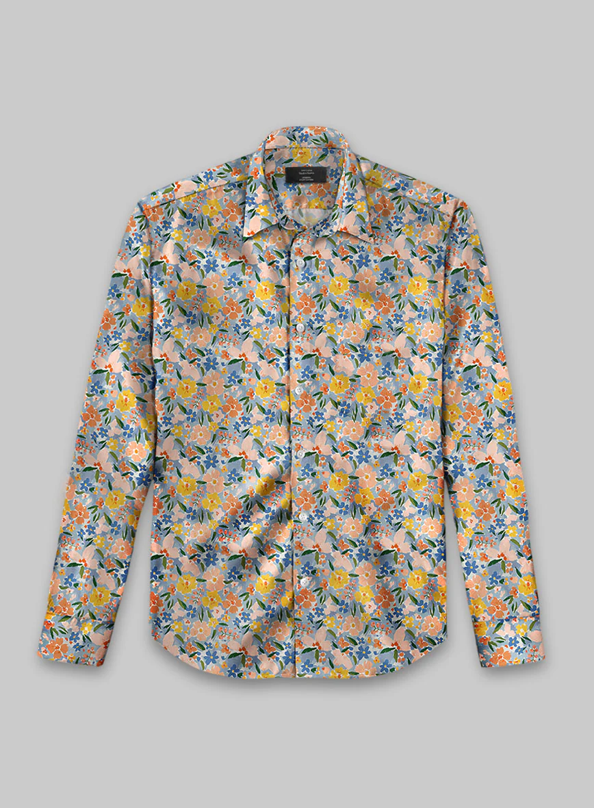 Roque Silk Cotton Shirt - Image 3
