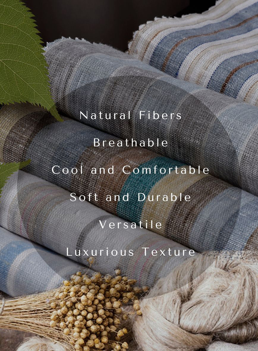 Rustic Brown Linen Shirt - Image 4