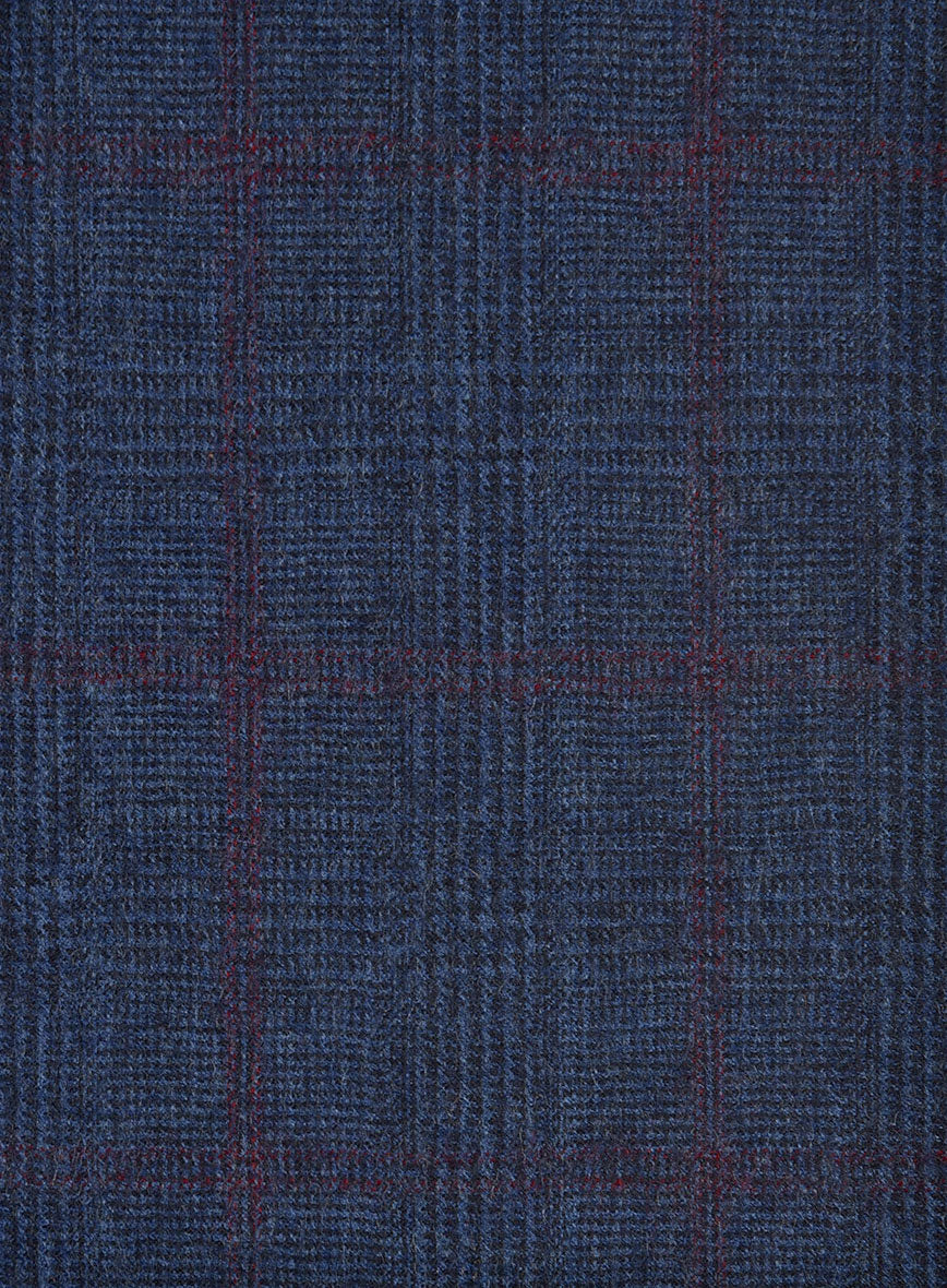 Sartori Franca Blue Check Soft Tweed Suit - Image 7