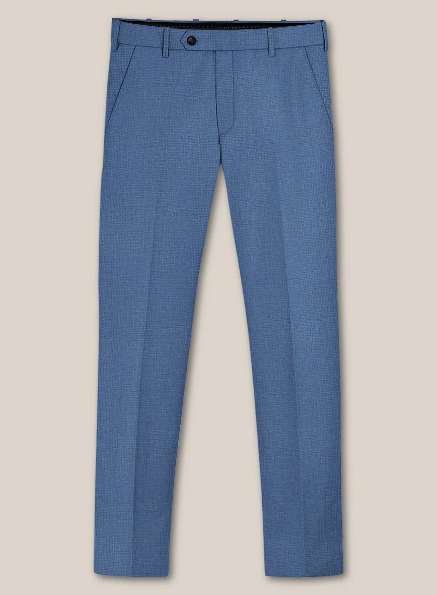 Scabal Cosmopolitan Imperial Blue Wool Suit - Image 5