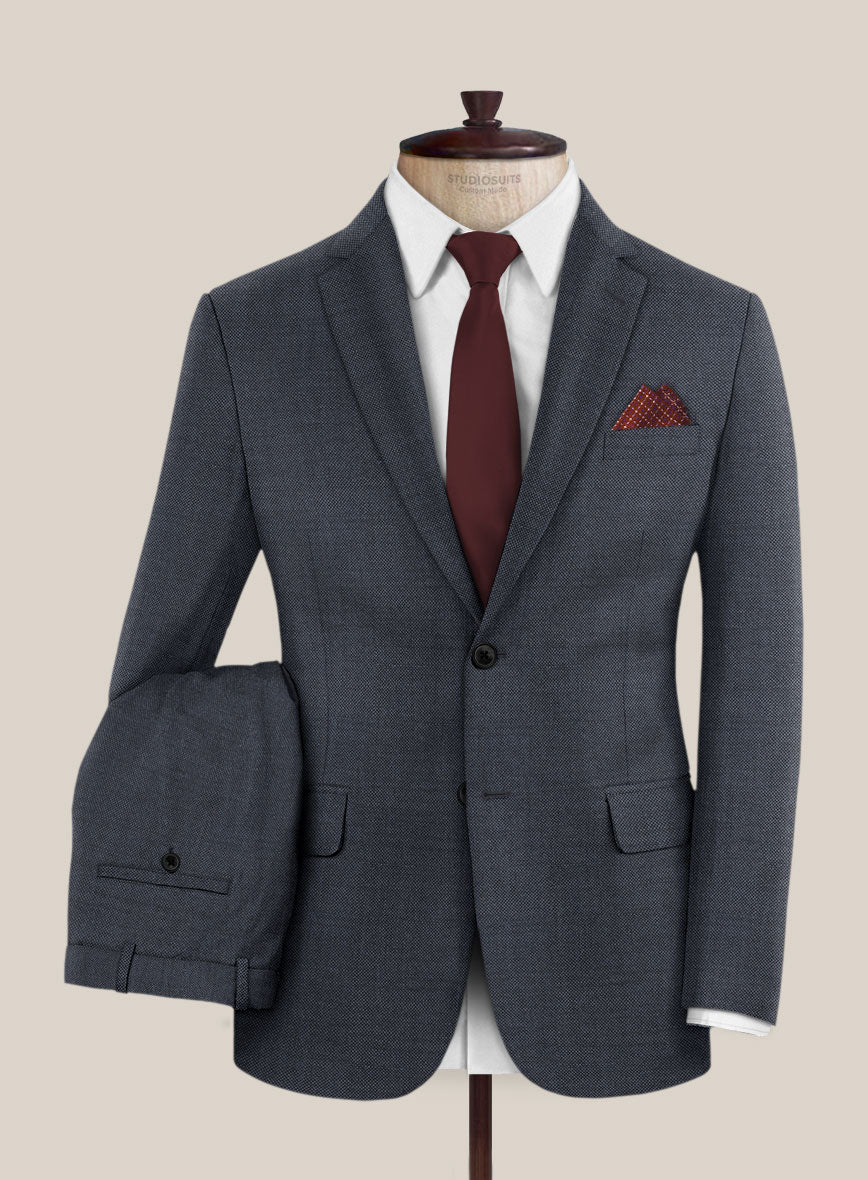 Scabal Cosmopolitan Indigo Blue Wool Suit - Image 2