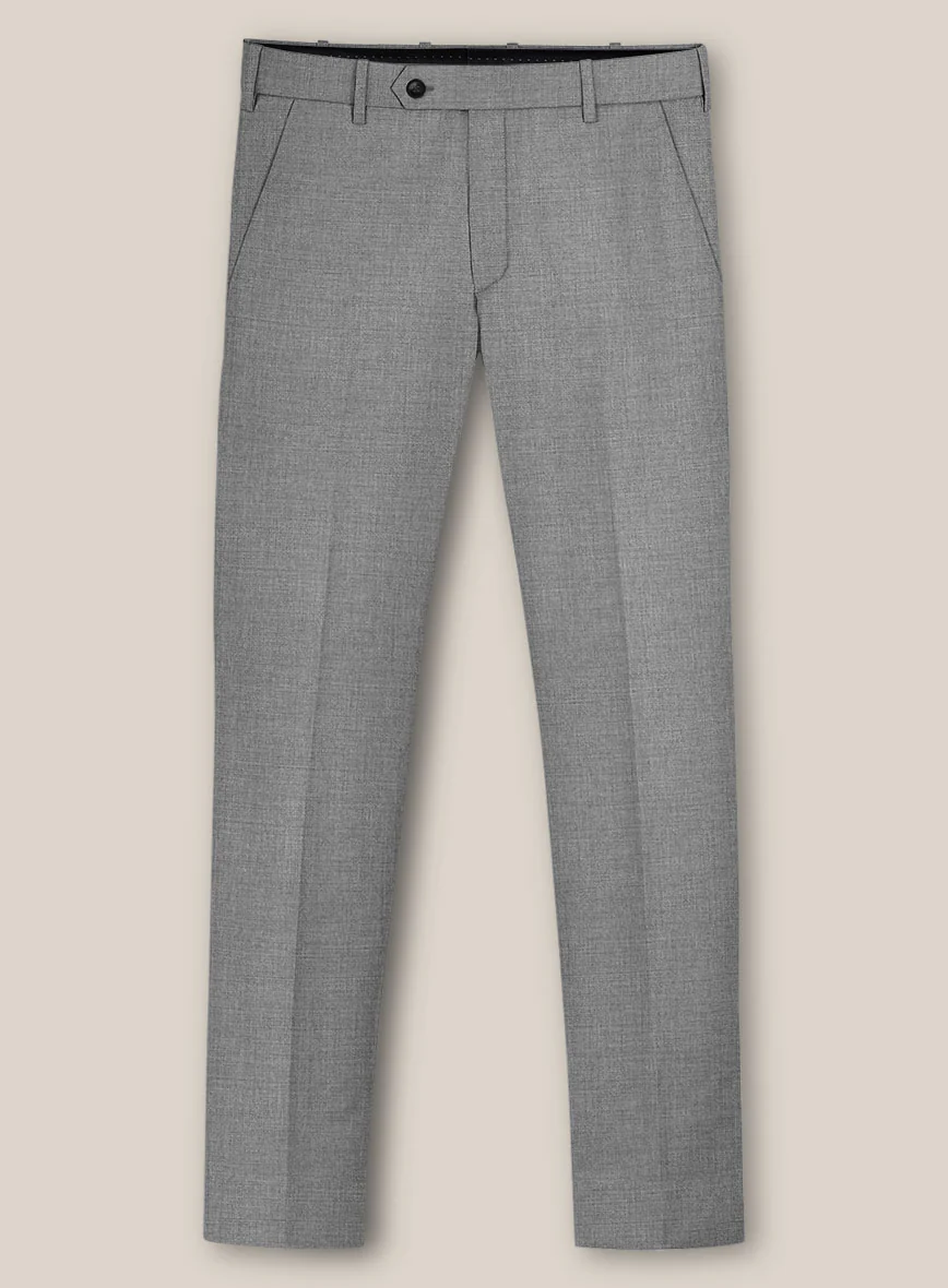 Scabal Cosmopolitan Light Gray Wool Suit - Image 5