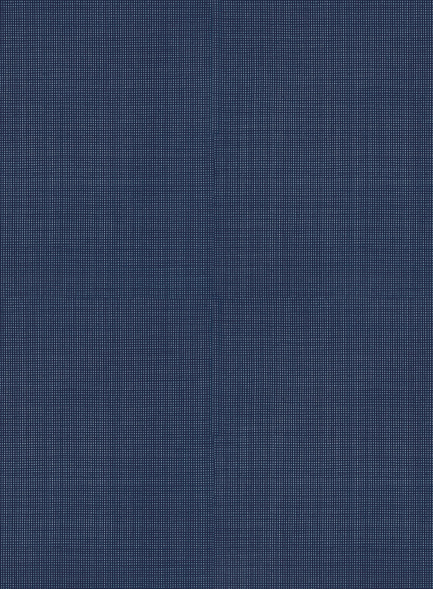 Scabal Cosmopolitan Nailhead Blue Wool Jacket - Image 3