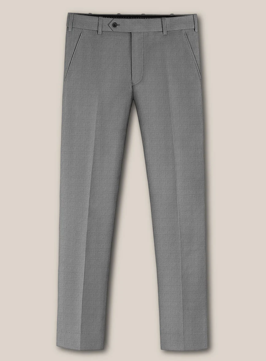Scabal Cosmopolitan Nailhead Gray Wool Suit - Image 5
