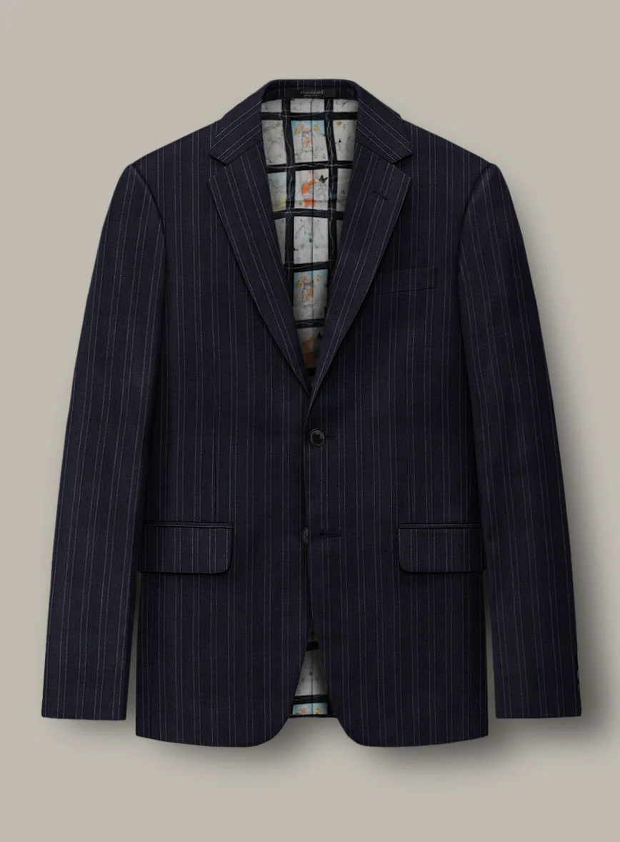 Scabal Dali Kinetic Weave Wool Cashmere Jacket