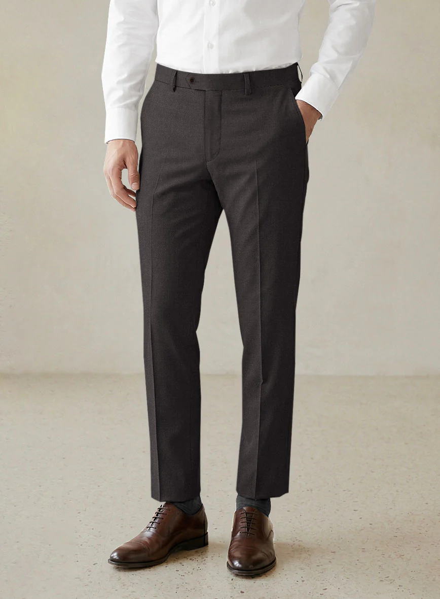 Scabal Gaci Brown Wool Suit - Image 6