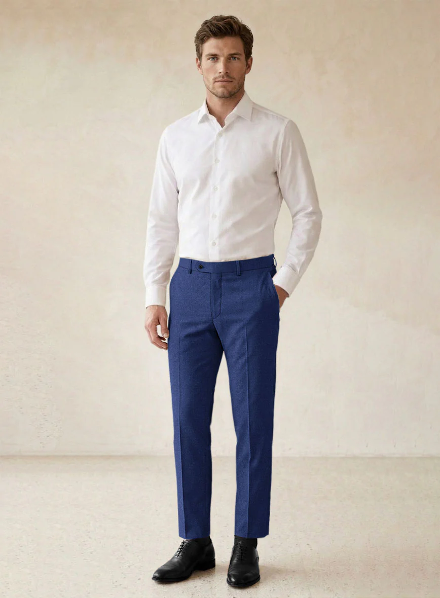 Scabal Londoner Cobalt Blue Wool Suit - Image 7