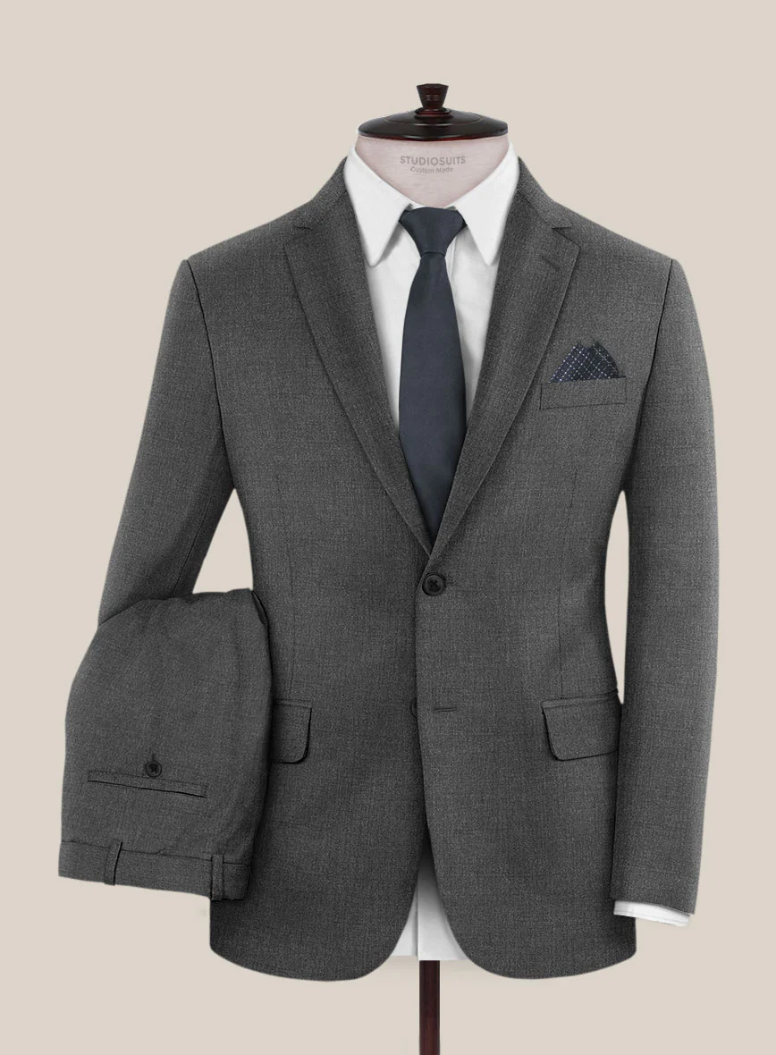 Scabal Londoner Gray Wool Suit - Image 2