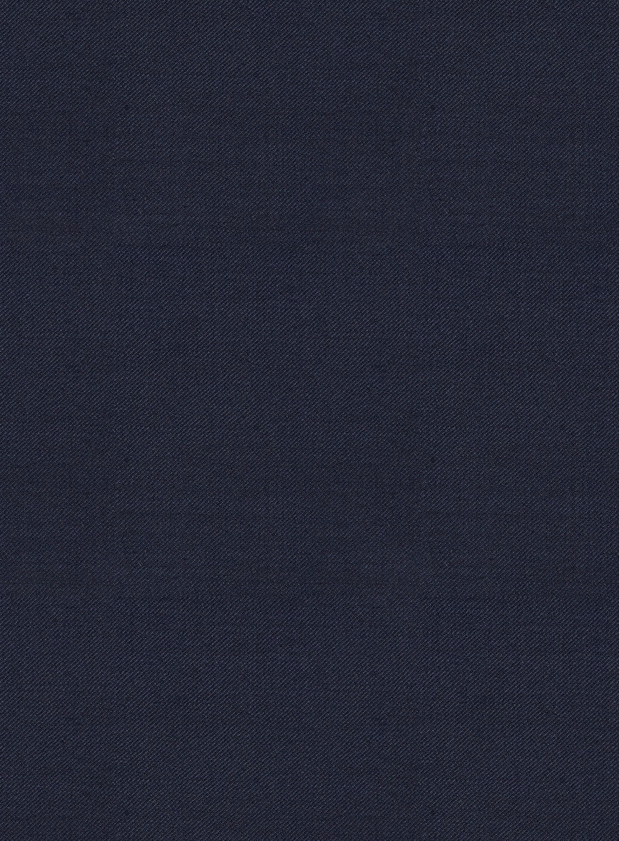 Scabal Londoner Mirage Blue Wool Pants - Image 4