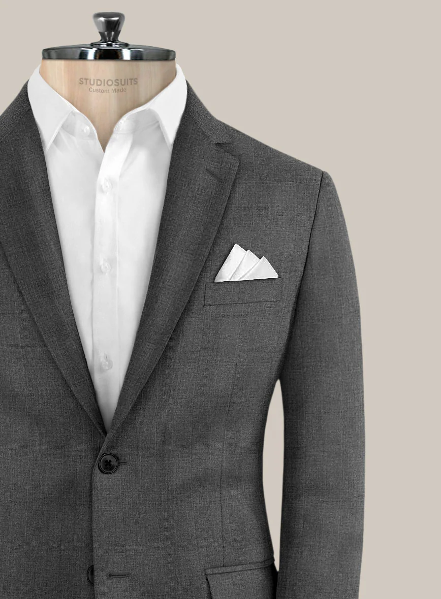 Scabal Manto Checks Gray Wool Jacket - Image 3