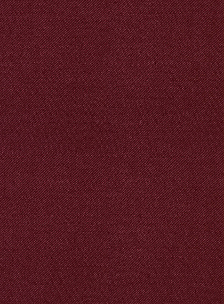 Scabal Maroon Wool Jacket - Image 3