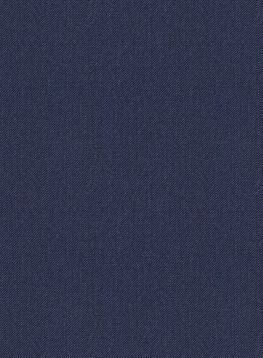 Scabal Merigo Denim Blue Wool Jacket - Image 3