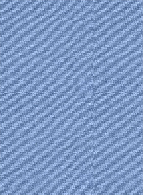 Scabal Metro Blue Wool Pants - Image 2