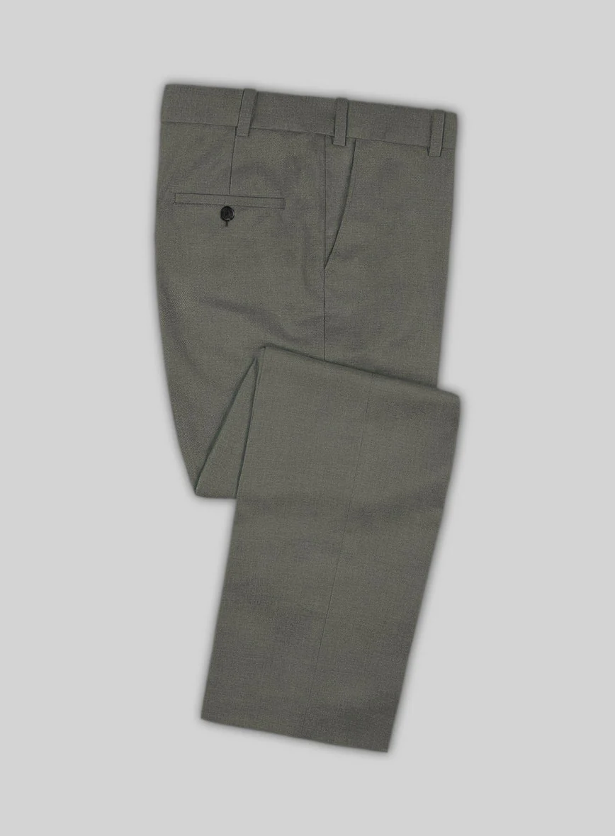 Scabal Olive Wool Suit - Image 5