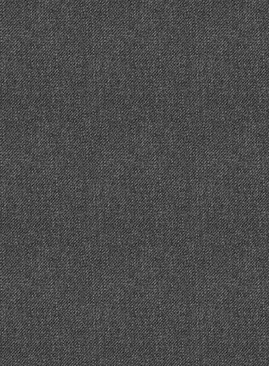 Scabal Tornado Renar Gray Wool Pants - Image 4