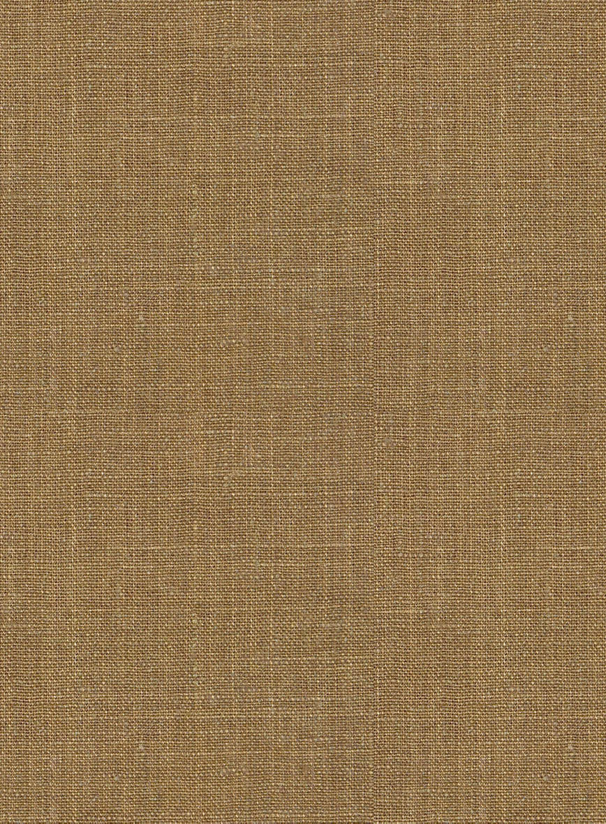 Sepia Brown Linen Boys Suit - Image 5