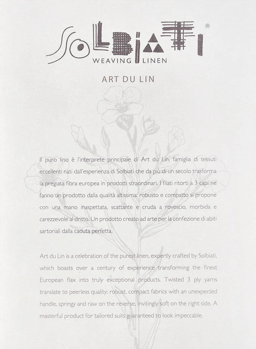 Solbiati Art Du Lin Green Linen Pants - Image 6